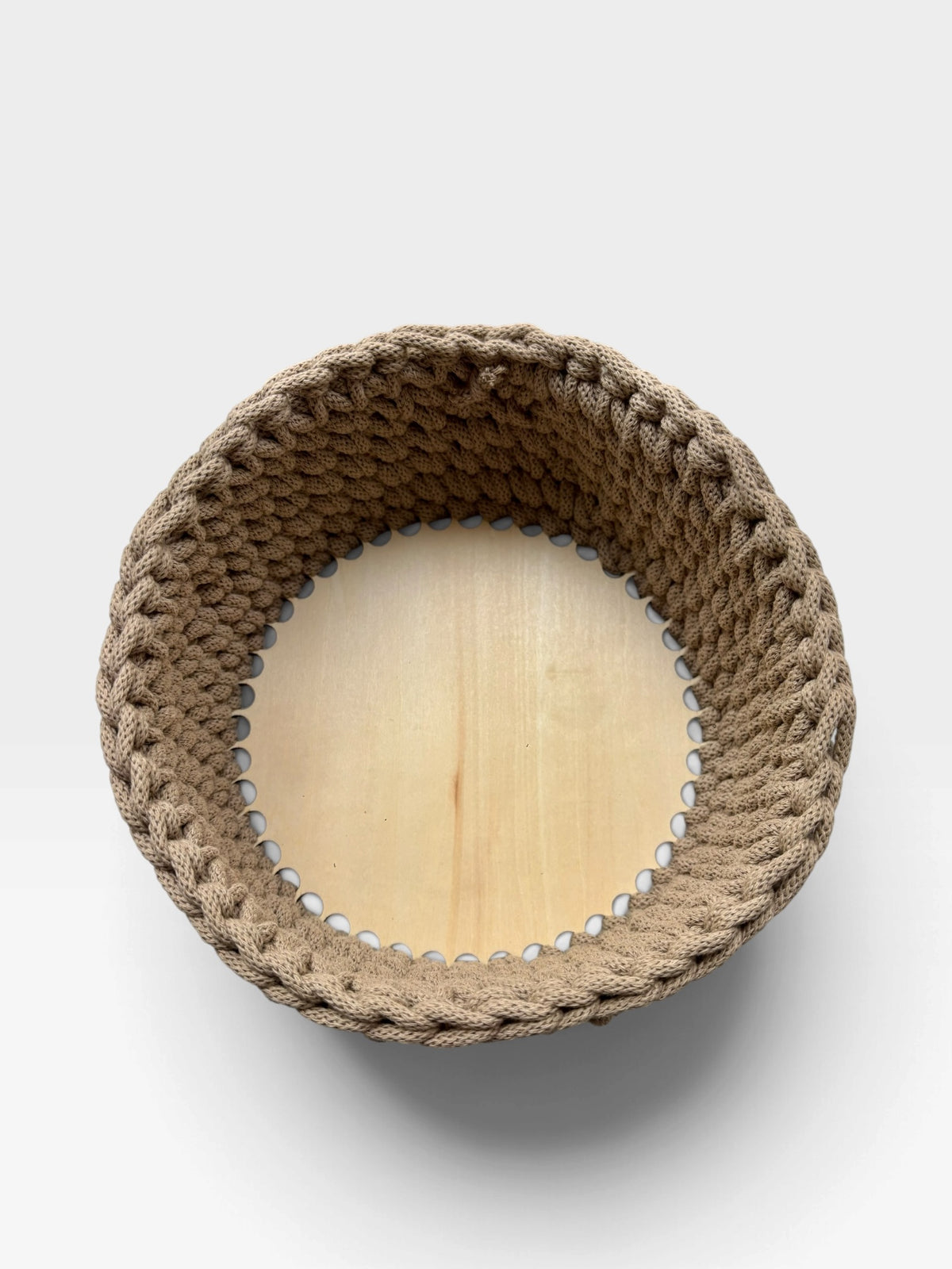 Large Crochet Basket