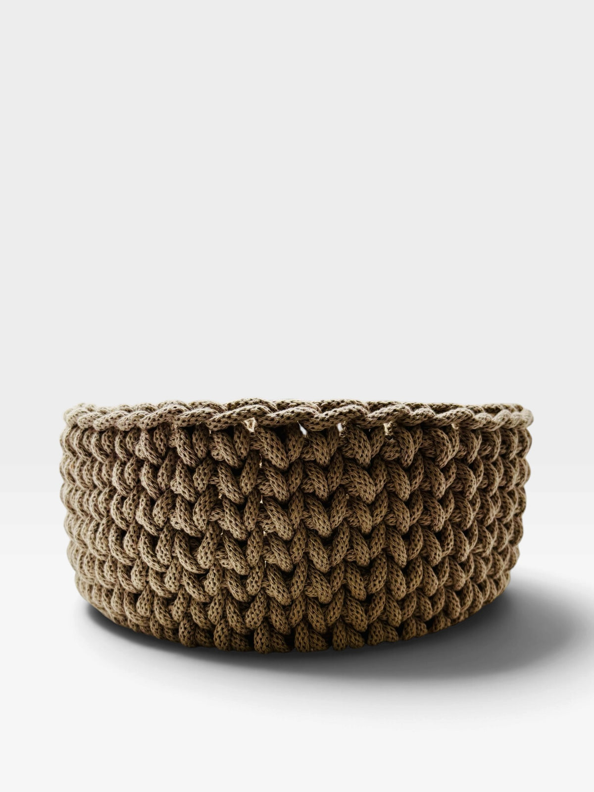 Large Crochet Basket